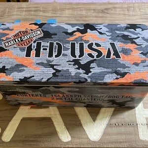 Harley Davidson Pilsner set